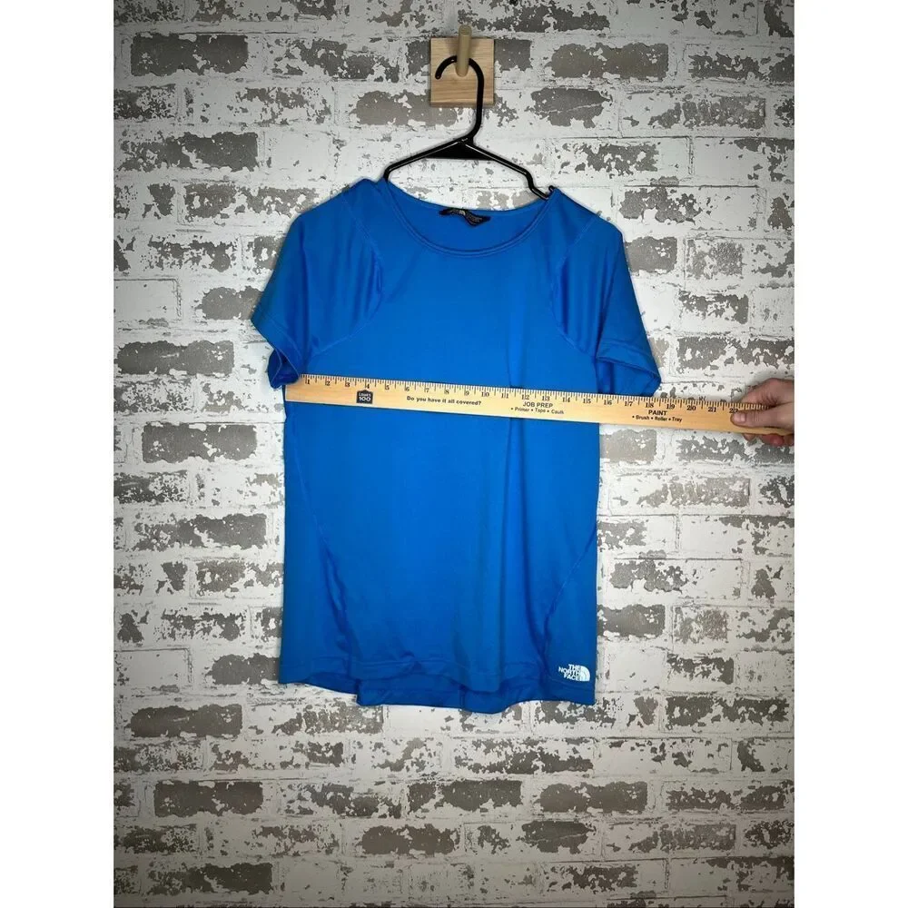 The north face | women blue short sleeve shirt - Picture 5 of 8